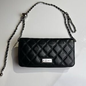 Chanel Black Quilted Lambskin Wallet Purse (PNY - Paris New York)